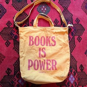 Baggu x Printed Matter “Books is Power” Duck Bag